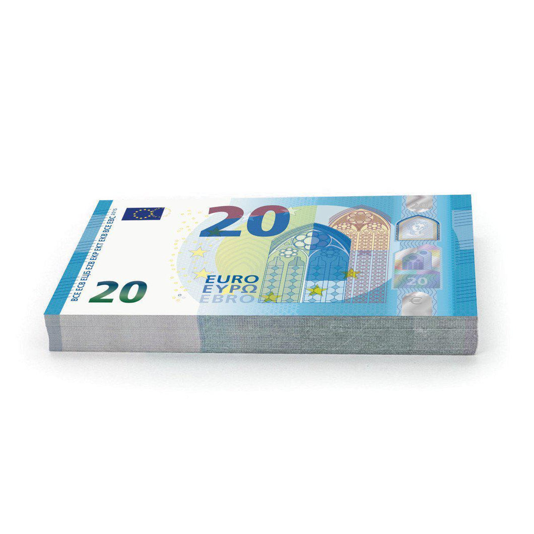 Billet de 20€ factice faux pour le cinéma paquet de 20 billets